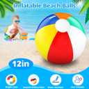 Pool Party Favors and Beach Party Favors - 120 PCS Party Bag Stuffers for Kids Including Beach Balls, Kids Sunglasses Bulk, Bubble Wands, and More for Beach Pool Party Favors, Birthday Party Supplies