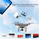 2 x 3-in-1 Multifunction OTG USB Type A, SD and MicroSD/SD to Lighnting Adapter for ipad,iPhone 12/12 mini/12 Pro/12 Pro Max, 13/13 mini/13 Pro/13 Pro Max,14/14 Pro/14 Pro Max/14