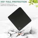 Case for Kobo Libra Colour 7 Inch (Model: N428, 2024 Release), Ultra Slim Lightweight Folio Cover with Auto Wake/Sleep, Fabric Black