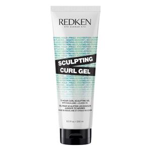 Redken Sculpting Curl Gel - 72-Hour Strong Hold, Crunch-Free & Flake-Free, Helps Tame Frizz