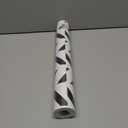 Black and White Peel and Stick Wallpaper Striped Wallpaper Herringbone Contact Paper Self Adhesive Waterproof Vinyl Roll for Bathroom Kitchen Backsplash Cabinets A Set of 17.3"x480"