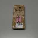 3 x 10 Pack Tea Candles Wedding Party and Home Decoration Votive Parties Tealight Small Wishing Bulk with 1.5-2 Hours Extended Burn Time Mini for Birthday Emergency Family (Pink)