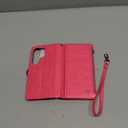 XcaseBar compatible with Samsung Galaxy S26 Ultra Wallet case with Zipper Credit Card HolderRFID Blocking,Flip Folio Book PU Phone case Shockproof Cover Women Men for Samsung S26Ultra case Rose Red