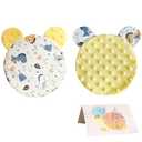 Okueejur 2 Pack Scent Bonding for Infants and Preemies,Comfort Scent Piece for Babies Separated from Caregivers – Helps with Separation Anxiety