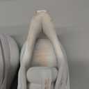 Reebok Womens DMX Comfort + Slip-on (10, White/Aqua Dust/Moonstone)