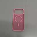 Miracase Magnetic for iPhone 17 Pro Max Case with Screen Protector [Compatible with MagSafe] Slim Thin Phone Case Military-Grade Protected for 17 ProMax Cover Bumper 6.9", Pink