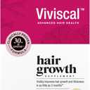 Viviscal Hair Growth Supplements For Women For Thicker, Fuller Hair, Nourishes Thinning & Loss, With Proprietary Collagen Complex, 60 Tablets, 1 Month Supply, Best By: 07/2028