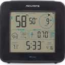 AcuRite Iris Weather Station with Mini Wireless Display for Temperature, Humidity, Wind Speed, Wind Direction, Historic Rainfall Totals, and Hyperlocal Forecast with Built-in Barometer (01122M)