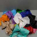 30PCS Big 6 Inch Hair Bows for Girls Grosgrain Ribbon Toddler Hair Accessories with Alligator Clips for Toddlers Baby Girls Kids Teens