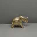 Gold Elephant Statue Decor 9.8IN for Shelf Room Desk Table Home Office Bookshelf,Elephant Gift for Mom Women or Daughter Unique Housewarming Gifts (Sf9084 Elephant)