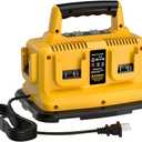 Upgraded 6-Ports Rapid Battery Charger Compatible with Dewalt Flexvolt 20V/60V,Compatible with Dewalt 20V/60V Battery DCB200 DCB206 DCB606 DCB609