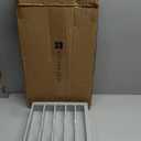 KitchenEdge Premium Silverware, Flatware and Utensil Organizer for Kitchen Drawers, Food-Safe Contract Grade, Expandable from 10.5 to 19 In, Gray Bamboo