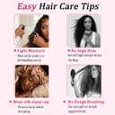 Human Crochet Hair for Black Women 18 Inch 120g Deep Wave Curly Crochet Human Hair Bundles Pre Separated 100 Strands Feather Crochet Human Hair Extensions Invisible Miracle Knots Natural Black