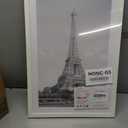 upsimples 13x19 Picture Frame, Display Pictures 11x17 with Mat or 13 x 19 Without, Wall Hanging Poster Frames, White, 1 Pack