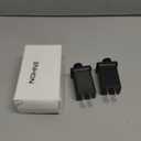 2PCS 24V 12W LED Power Supply, Class 2 Power Supply LED Transformer Replacement for Christmas String Lights, Waterproof IP44 US Plug Adapter