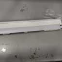 No Drill Cellular Shades,Light Filtering,White,24" W x 48" H