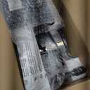 Buyplus Greenhouse Heater with Digital Thermostat, 1500W Outdoor Heaters for Patio, Overheat Protection & 3S Fast Heating, Electric Space Heater for Patio, Garage, Greenhouse, Flower House, Silver