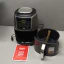 Ninja AF161 Max XL Air Fryer that Cooks, Crisps, Roasts, Bakes, Reheats and Dehydrates, with 5.5 Quart Capacity, and a High Gloss Finish, Grey