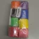 New 2026 8-Pack Randomly Colored Pre Wrap Tape, Premium Prewrap Athletic Tape for Hair Soccer, Sports Pre-Wrap Foam Underwrap Headbands