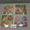 Wooden Peg Puzzles for Toddlers 1-3, Kids' Educational Preschool Peg Puzzle Toy, Set of 4 Toddler Puzzles - Farm, Dinosaur, Fruit and Marine Animals, Ideal Gift for Ages 1 2 3 Boys and Girls