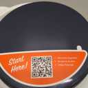 Gourmia 8 Electric Crepe Maker  Nonstick Ceramic Surface, One-Touch Operation, Includes Batter Tray, Compact & Easy to Clean, Crepe, Pancake & Tortilla Maker