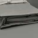 Threadmill Luxury Supima Cotton Sheets, Luxury 1000 Thread Count Soft 100% Cotton Sheets for Queen Size Bed, 4 Pc Light Grey Bed Sheets Queen Set, 5-Star Hotel Quality Deep Pocket Bed Sheets Set