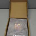 potricher Small Photo Album 4x6 200 Photos Linen Cover Picture Photo Book for Family Wedding Anniversary Baby Vacation (Gray,200 Pockets)