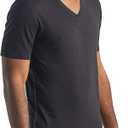 Icebreaker Merino Men's Anatomica Short Sleeve V-Neck T-Shirt (Medium)