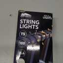 Joiedomi Clear Christmas String Lights Indoor,100 Count Mini White Fairy Light Outdoor,19.4 FT Decor for Patio Dorm Classroom Bedroom Holiday Wedding Party Garland Birthday Festival,Green Wire