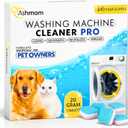 Washing Machine Cleaner Tablets  24 Pack 1 Year Supply Deep Clean Washer Cleaning Tablets for Front & Top Load HE Machines, Removes Odor & Residue, Lavender Fresh Scent, Septic Safe