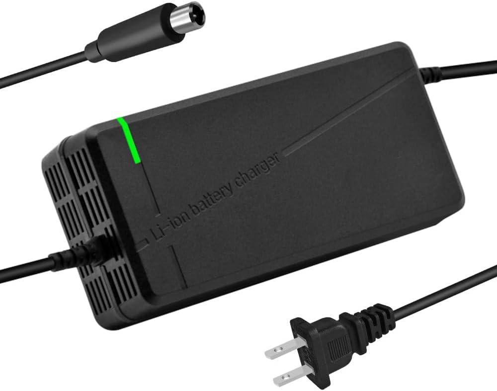 42V 3A Fast Charger for 36V 10S Lithium Li-ion Battery Pack,It is 50% Faster Than 2A and 100% Faster Than 1.5A Charger (DC8016-3ADC 8mm)