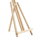 Bright Creations Wooden Mini Easel Stand For Office Desk Or Tabletop 9*13.5In, 24 Count