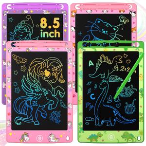 3 x 4 Pack LCD Writing Tablet for Kids, 8.5 Inch Colorful Doodle Board Drawing Pad, Party Favor Educational Learning School Prize Birthday Gifts for Boys Girls Age 3 4 5 6 7 8