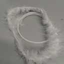 DERAYEE Angel Costume for Kids, Heavenly White Angelic Gown with Wings Headband for Girls Christmas Cosplay Party M