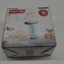 DASH Hot Air Popcorn Popper Maker with Measuring Cup to Portion Popping Corn Kernels + Melt Butter, 16 Cups - Aqua