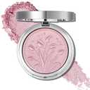 UCANBE Sparkle Bomb Baked Highlighter, Powder Highlighter Makeup, High Glossy Illuminator Palette for Face & Body, Weightless and Buildable (03 Rose Glow)