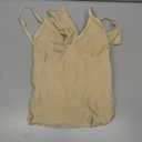 Backless Shapewear Bodysuits for Women Tummy Control Plunge Low Back Full Body Shaper Butt Lifting Capri Leggings (Medium, Nude)