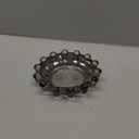 zwzlcfak Bubble Smoky Glass Candle Holder – Modern Anthropologie-Inspired Decor Dish for Small Candles & Diffusers | Stylish Tabletop Accent for Home Bar & Cozy Living Spaces (1, Smoky Color)