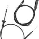 Engine Hood Release Cable Wire Rear and Front Fit for BMW 320i 328d 328i 330i 335i 340i 428i 430i 435i 440i M2 M3 M4 51237411315 51237313782, 2pcs.