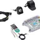 HUIOP Electric Scooter Motherboard Controller BT Digital Display with Accelerator Front and Rear Light Compatible with M365/PRO Electric Scooters