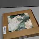 Floroom Olive Green Artificial Flowers Forest Green Fake Roses Peonies Dahlia Greenery Combo Box Set for DIY Wedding Bouquets Bridal Shower Centerpieces Floral Arrangement Party Tables Home Decoration