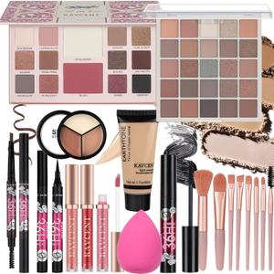 Makeup Set for Teens Makeup Kit for Women Full Kit Eyeshadow Palette Makeup Gift Set for Women Teen Girls Teenagers Makeup Kit for Teens 13-15