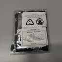 Latious Skull Long Finger Satin Gloves Black Skull Elbow Length Gloves Halloween Cosplay Costume Accessories for Women