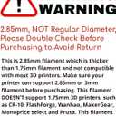 Polymaker PC-ABS Filament 2.85mm, Black Polycarbonate Blend with ABS 1kg - Tough and Heat Resistant 2.85mm 3D Printer Polycarbonate Filament, Dimensional Accuracy +/- 0.03mm