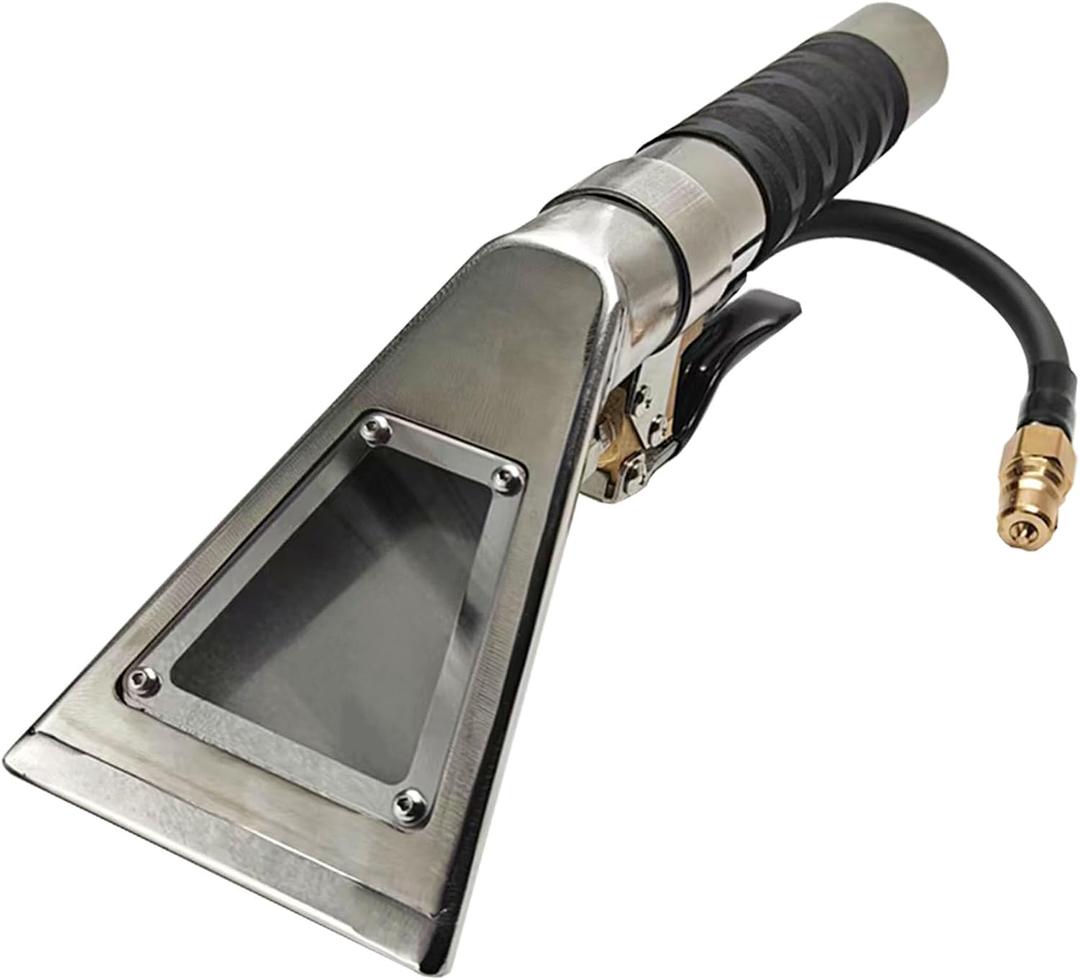 Extractors Upholstery Detailing Tool with Viewing Window, Auto detailing tools Hand Wand, Carpet Cleaning Extractor with Clear Head for Mytee/ShopVac & Most Portable Carpet Attachment, Vacuum Extractor