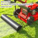 Universal Lawn Striping Kit for Push Mowers, Adjustable Design,Heavy Duty Roller can DIY Lawn Striper with Large Easy Fill Sand Port Funnel, Flexible Turning,Fits Gas or Electric Lawn Mowers