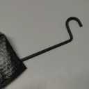 1 Pack Heavy Duty Deck Hook,Courtyard Decoration, 12Long Solid Steel Deck Railing Hooks for Hanging Bird Feeders,Planters,Suet Baskets,Lanterns,Wind Chimes,Clamp Mounted