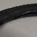 Bike Men's Rubber MTB Slick Bicycle Tires-Black, 26 x 1.75 C