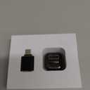 Wireless CarPlay Adapter, 2026 Upgraded Wired to Wireless for Apple CarPlay & Android Auto, Mini USB Design Car Play Adapter with Type-C Extension, Plug and Play, Stable Connection & No Latency (White)