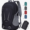 MIYCOO Backpack - Ultra Lightweight Packable Backpack for Travel Camping, 45L Hiking Back Pack Waterproof Foldable Daypack for Men Women Black